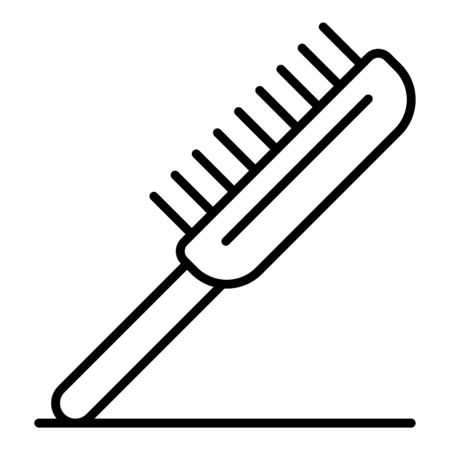 Pet brush icon, outline styleの写真素材