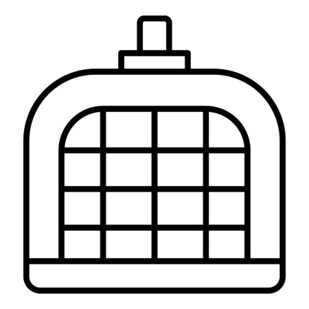 Pet travel box icon, outline styleの写真素材