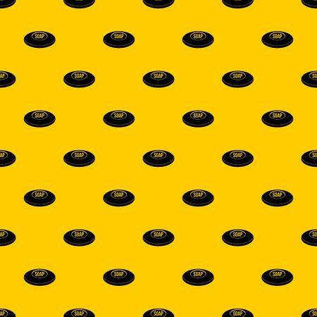 Soap pattern seamless repeat geometric yellow for any designの写真素材