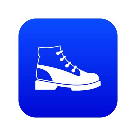 Men oxfords icon digital blue for any design isolated on white illustrationの写真素材