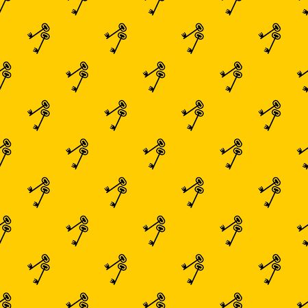 Keys pattern vectorのイラスト素材
