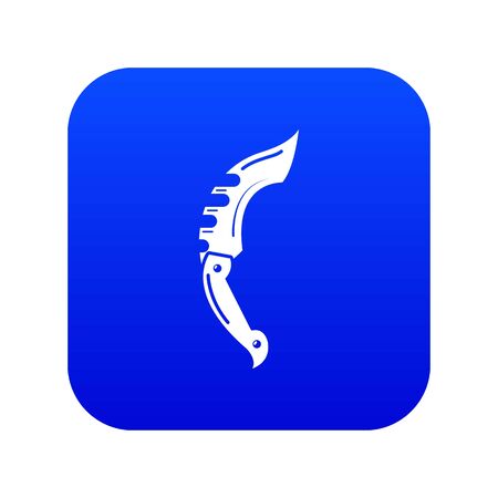Dagger battle icon, simple black styleのイラスト素材