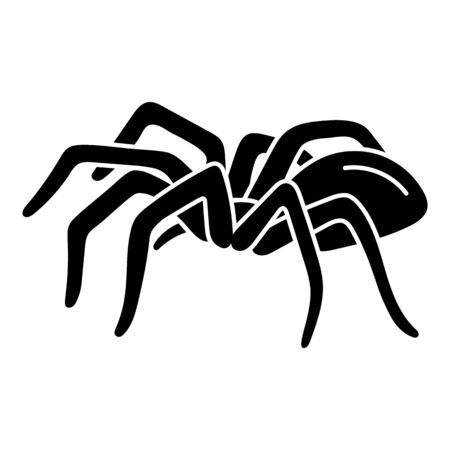 Ground spider icon, simple styleのイラスト素材