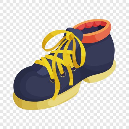 Bike sneaker icon. Isometric illustration of sneaker vector icon for web designのイラスト素材