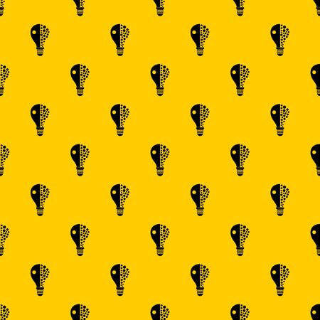 Light bulb patternの写真素材