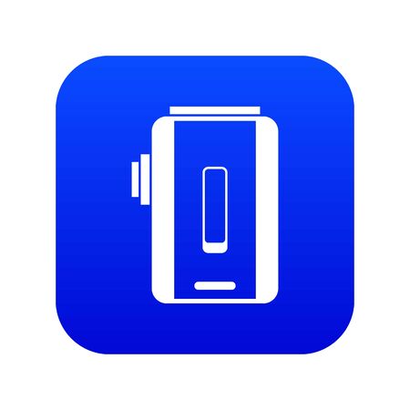 Charger icon digital blueの写真素材