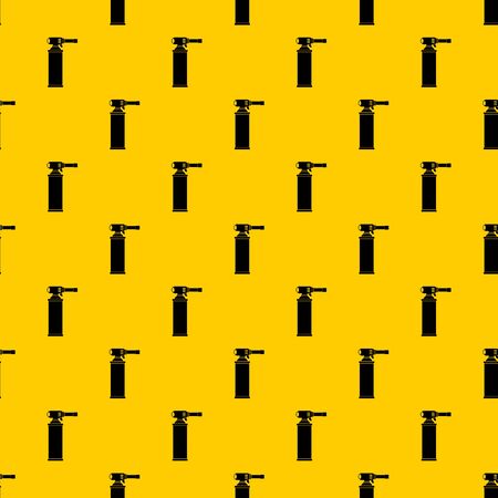 Gas cylinder pattern seamless repeat geometric yellow for any designの写真素材