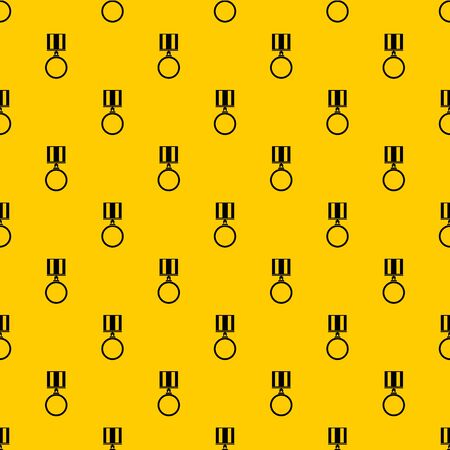 Medal for services pattern vectorのイラスト素材