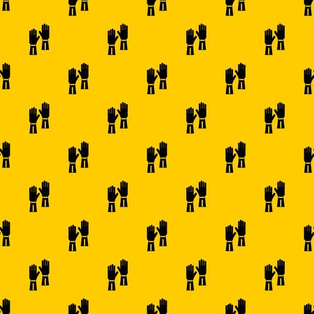 Gloves pattern vectorのイラスト素材