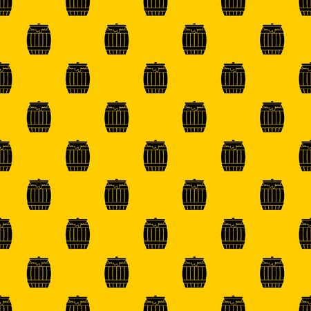 Honey keg pattern vectorのイラスト素材