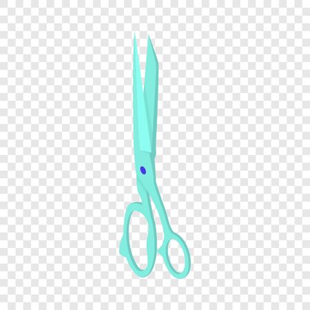 Home scissors icon. Isometric illustration of home scissors vector icon for webのイラスト素材