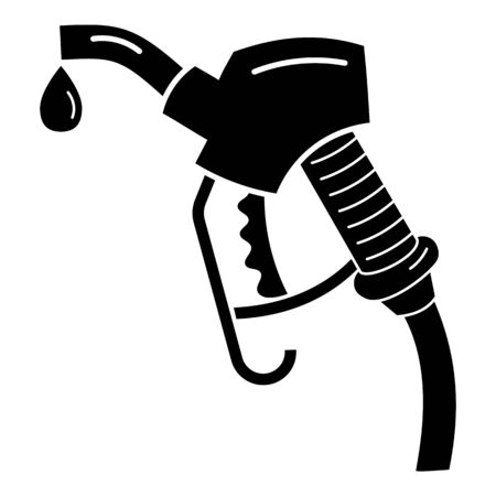 Petrol pistol icon, simple styleのイラスト素材