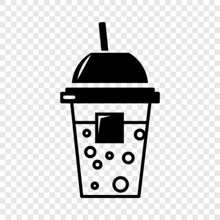 Soda icon. Simple illustration of soda vector icon for webのイラスト素材