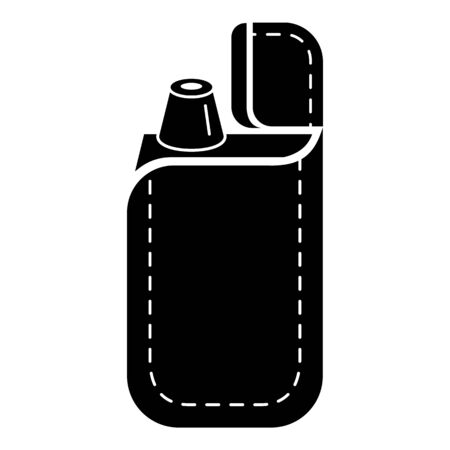 Vape device icon, simple styleのイラスト素材