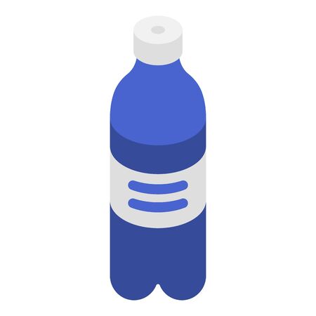 Bottle icon, isometric styleのイラスト素材