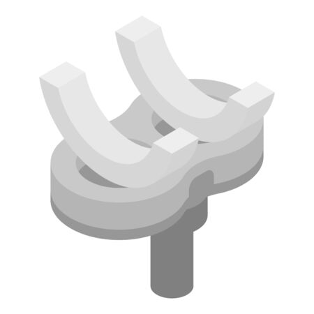 Artificial limb icon, isometric styleのイラスト素材