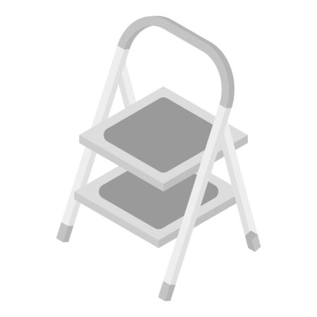 Small ladder icon, isometric styleのイラスト素材