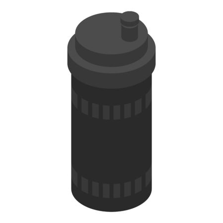 Sport shaker icon, isometric styleのイラスト素材