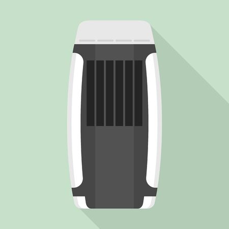 Stand conditioner icon, flat styleのイラスト素材