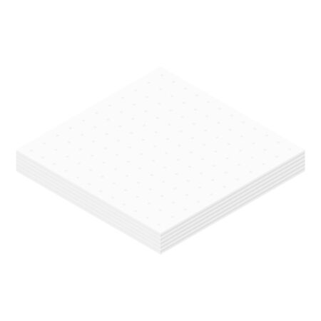 Napkins icon, isometric styleのイラスト素材