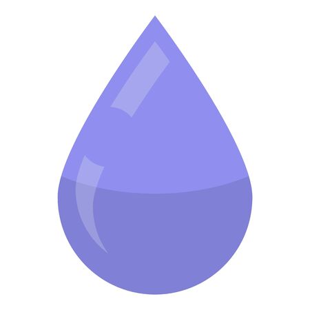 Gel shaving drop icon, isometric styleのイラスト素材