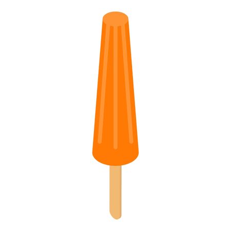 ice cream icon, isometric styleのイラスト素材