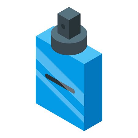 Luxury perfume icon. Isometric of luxury perfume vector icon for web design isolated on white backgroundのイラスト素材