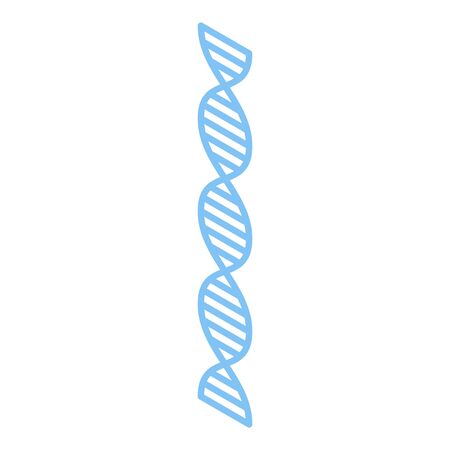 Nanotechnology dna icon. Isometric of nanotechnology dna vector icon for web design isolated on white backgroundのイラスト素材