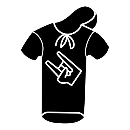 Rap hoodie icon. Simple illustration of rap hoodie icon for web design isolated on white backgroundの写真素材