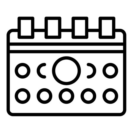 Women calendar icon. Outline women calendar icon for web design isolated on white backgroundの写真素材