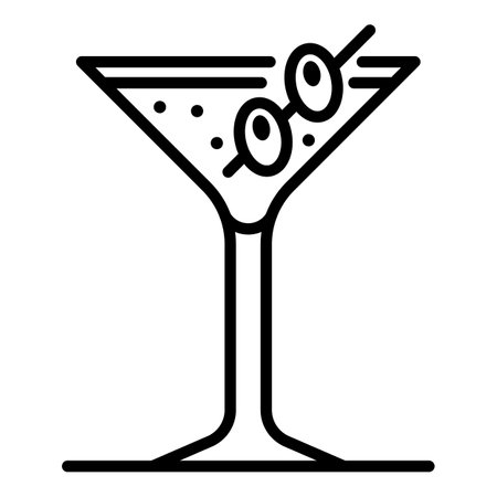 Beach cocktail icon. Outline beach cocktail icon for web design isolated on white backgroundの写真素材