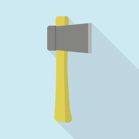Farm axe icon. Flat illustration of farm axe icon for web designの写真素材