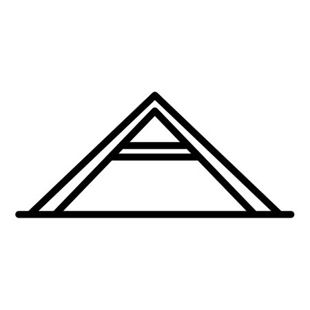 Dog training bar icon. Outline dog training bar icon for web design isolated on white backgroundの写真素材