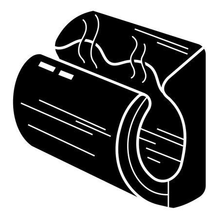 Infrared hand dryer icon, simple styleの写真素材