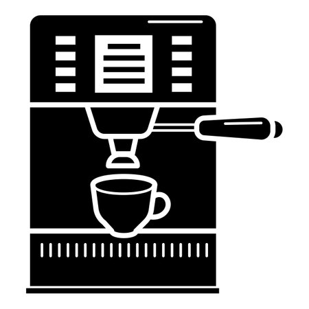 Espresso coffee maker icon, simple styleの写真素材