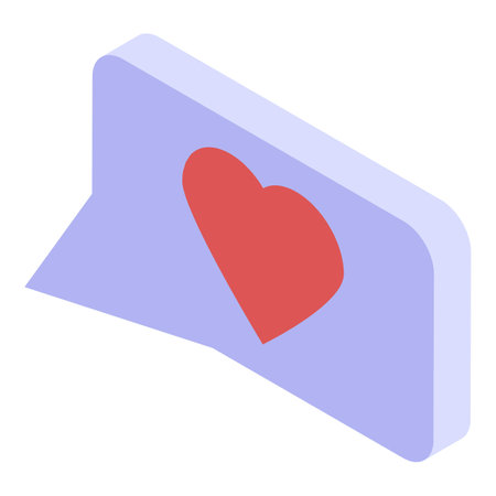 Like art chat icon, isometric styleの写真素材