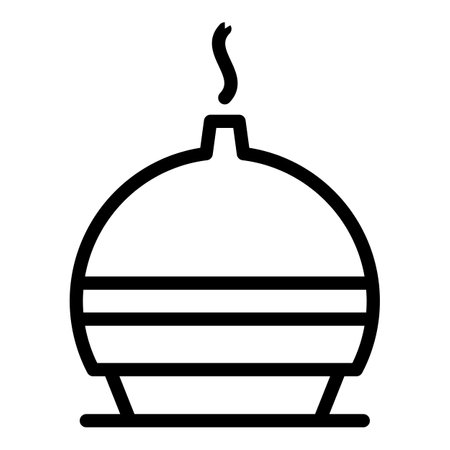 Freshener diffuser icon, outline styleの写真素材