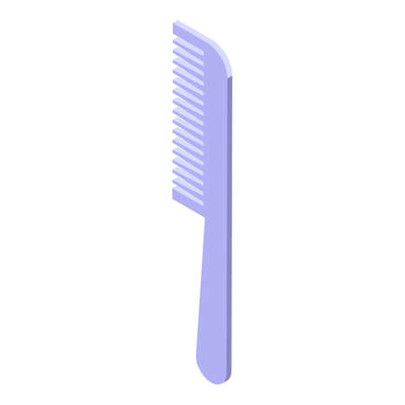 Hairbrush icon, isometric styleのイラスト素材