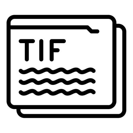 Online technical info icon. Outline online technical info vector icon for web design isolated on white backgroundのイラスト素材