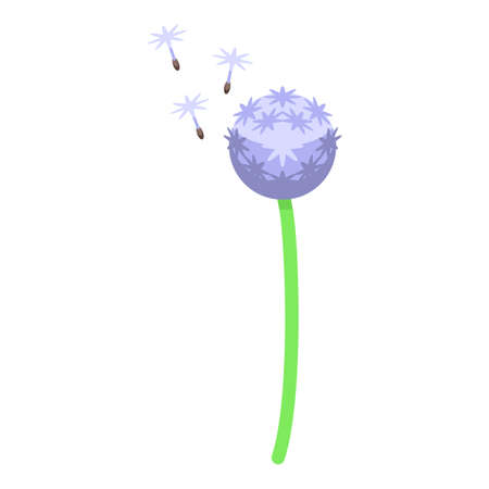 Plant allergy icon. Isometric of Plant allergy vector icon for web design isolated on white backgroundのイラスト素材