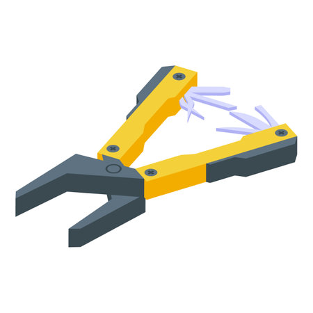 Camp multitool icon. Isometric of Camp multitool vector icon for web design isolated on white backgroundのイラスト素材