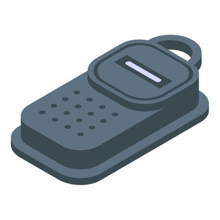 Folding knife icon. Isometric of Folding knife vector icon for web design isolated on white backgroundのイラスト素材