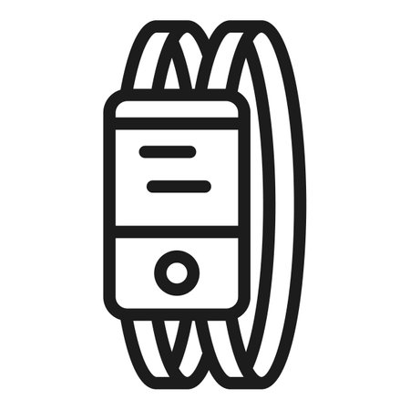 Innovation tracker icon. Outline Innovation tracker vector icon for web design isolated on white backgroundのイラスト素材