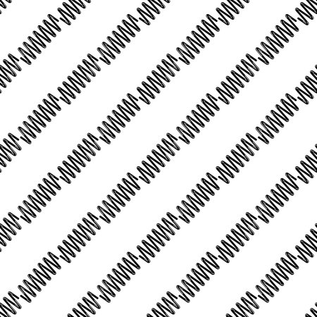 Model spring pattern seamless background texture repeat wallpaper geometric vectorのイラスト素材