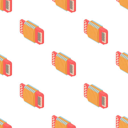 Modern accordion pattern seamless background texture repeat wallpaper geometric vectorのイラスト素材