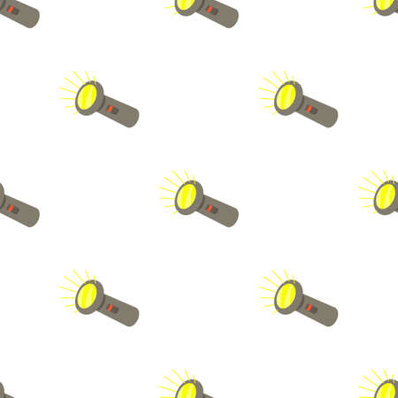 Flashlight pattern seamless background texture repeat wallpaper geometric vectorのイラスト素材