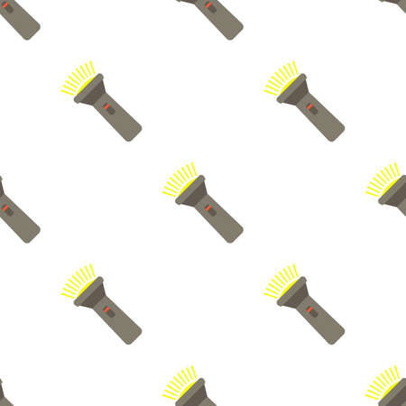 Flashlight pattern seamless background texture repeat wallpaper geometric vectorのイラスト素材