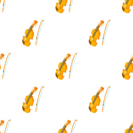 Contrabass pattern seamless background texture repeat wallpaper geometric vectorのイラスト素材
