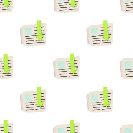 Email pattern seamless background texture repeat wallpaper geometric vectorのイラスト素材