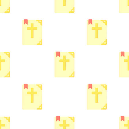 Bible pattern seamless background texture repeat wallpaper geometric vectorのイラスト素材